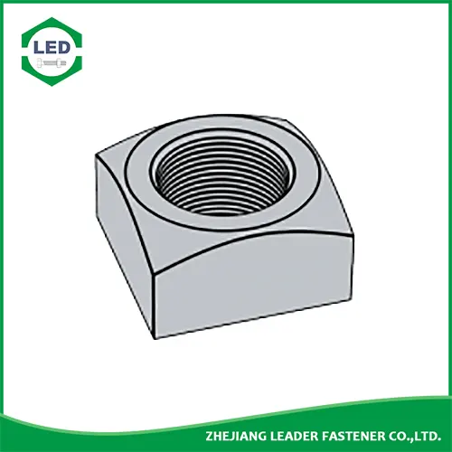 ASME B18.10 Firkantmøtrik
