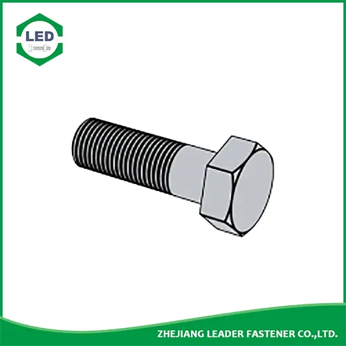 ASME B18.2.1 sekskantbolt